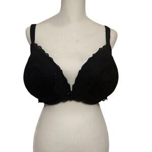Torrid Black Lace Underwire Bra, Tag Size 40DDD